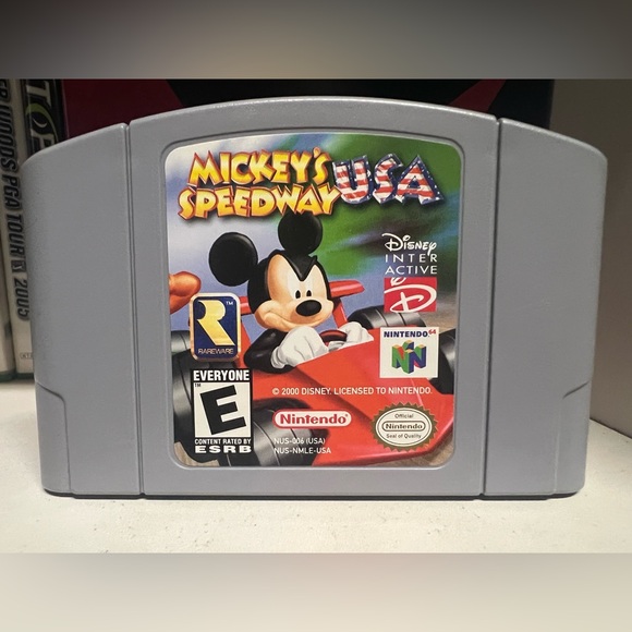 Mickey’s Speedway USA N64 - Picture 1 of 2